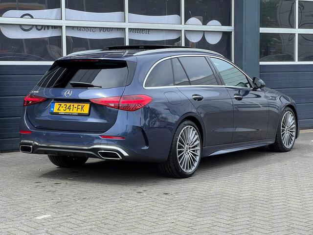Mercedes-Benz C-KLASSE Estate 180 AMG Line | Premium | Winter pakket | Panoramadak | Burmester® 3D | 360° Camera | Sfeerverlichting | Memorystoelen Verwarmd | Apple & Android Carplay