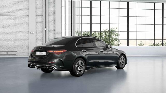 Mercedes-Benz C-KLASSE 180 AMG Line | Trekhaak | Lederen bekleding | Memory | Digital Light |