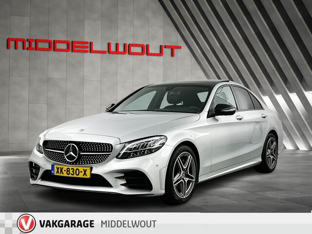 Mercedes-Benz C-KLASSE 180 AMG Night-Pakket Pano-dak/Digi.Dash/Camera/18'LMV
