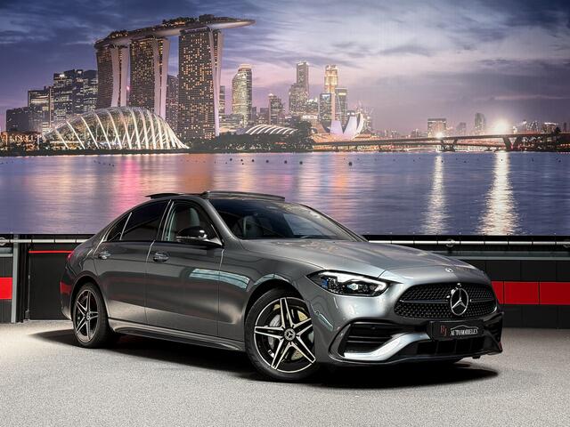 Mercedes-Benz C-KLASSE C300 e AMG |Memory|HeadUp||Sfeer|Pano|360cam