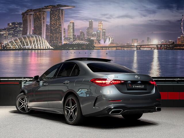 Mercedes-Benz C-KLASSE C300 e AMG |Memory|HeadUp||Sfeer|Pano|360cam