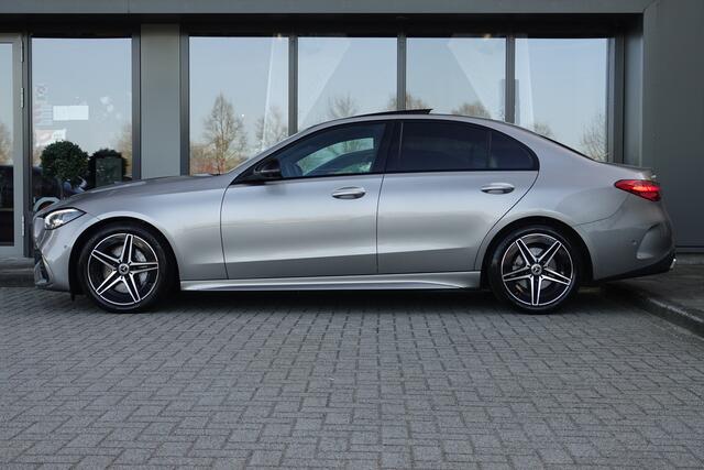 Mercedes-Benz C-KLASSE 180 AMG Line Night | Pano | Distronic | Memory | Burmester | 360 |