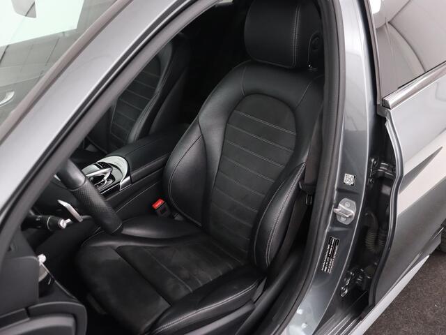 Mercedes-Benz C-KLASSE 160 AMG | Stoelverwarming | Carplay | Leder/Alcantara | Camera | Digital Cockpit | Navigatie | 19'' | Full LED | Park Assist | Climate control