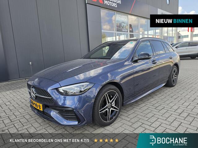 Mercedes-Benz C-KLASSE Estate 300 e 4MATIC AMG Line | Open dak | Cruise Control Adaptief | Elektrische Achterklep |