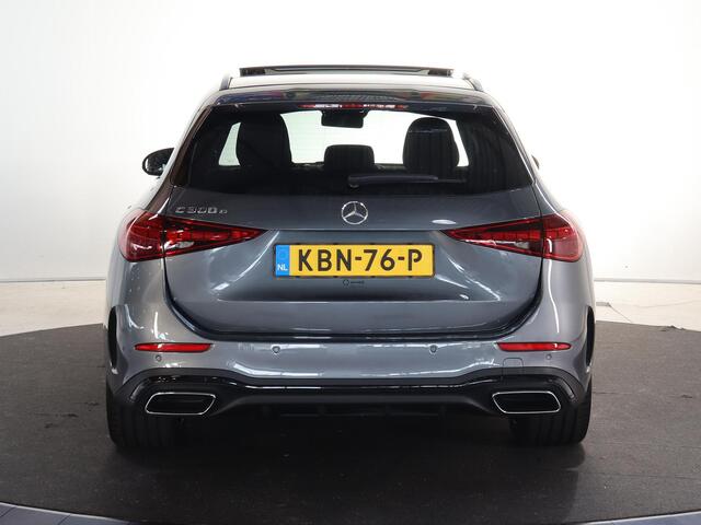 Mercedes-Benz C-KLASSE 300e Business Solution AMG | Panoramaschuifdak | Premium Plus | Burmester | Head-Up | Trekhaak | Stoelventilatie |