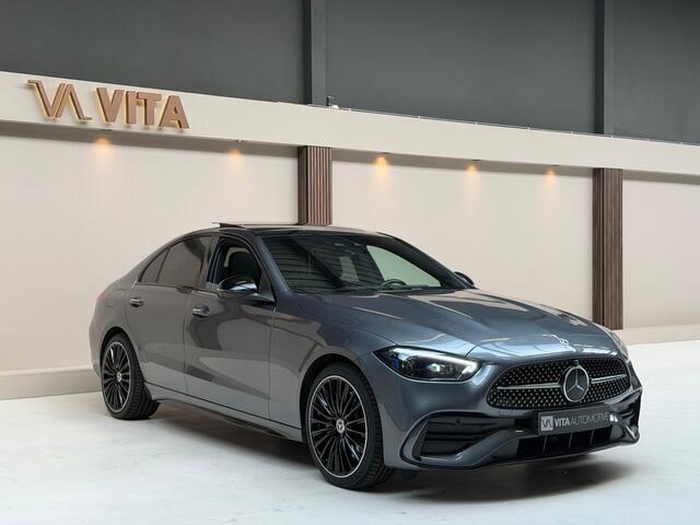 Mercedes-Benz C-KLASSE 300 e AMG Line Limited Full Option|Digital light|Pano|Memory|Head-Up|360 Camera|Trekhaak|Keyless|