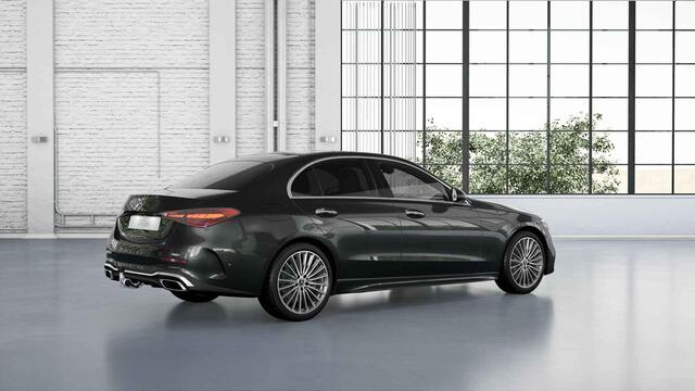 Mercedes-Benz C-KLASSE 300e Business Solution AMG | Matrix Led | Panoramaschuifdak | Keyless | Stoelverwarming | Dodehoekassistent |