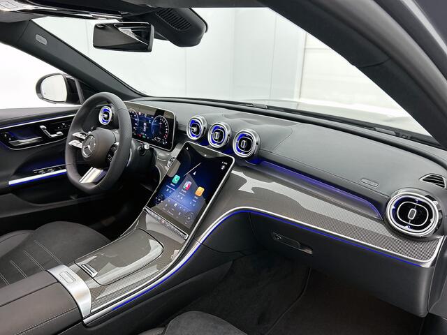 Mercedes-Benz C-KLASSE 300 e Business Solution AMG | Trekhaak | Middenconsole metaalstructuur | Nightpakket | Panoramaschuifdak | Smartphone integratie | Inclusief 24 maanden Mercedes-Benz Certified garantie voor Europa.