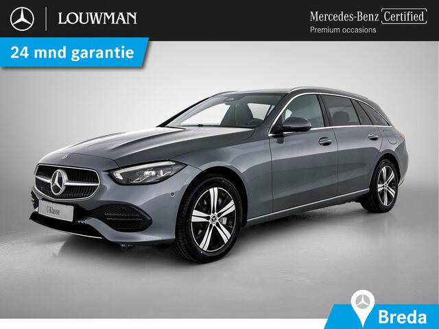 Mercedes-Benz C-KLASSE Estate 300 e Business Solution | Trekhaak | Warmtewerend, donkergetint glas | Antidiefstalpakket GUARD 360° Plus |