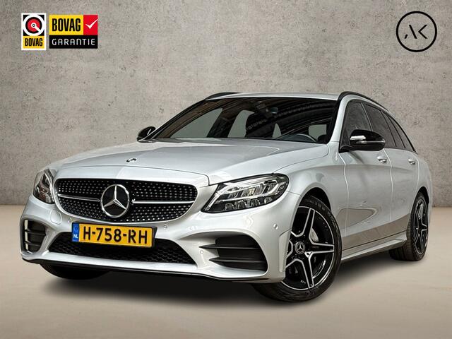 Mercedes-Benz C-KLASSE 160 AMG Sport Automaat (VIRTUAL COCKPIT, APPLE CARPLAY, GROOT NAVI, LEDER/ALCANTARA, CAMERA, SPORTSTOELEN, STOELVERWARMING, GETINT GLAS, NIEUWSTAAT)