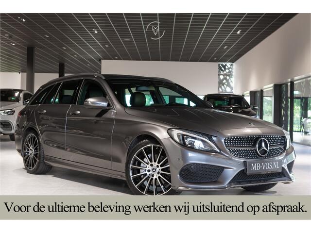 Mercedes-Benz C-KLASSE Estate 180 AMG Sport Edition Leder|Sfeerverlichting|Aut-kofferklep|LED|19"|New Service/APK