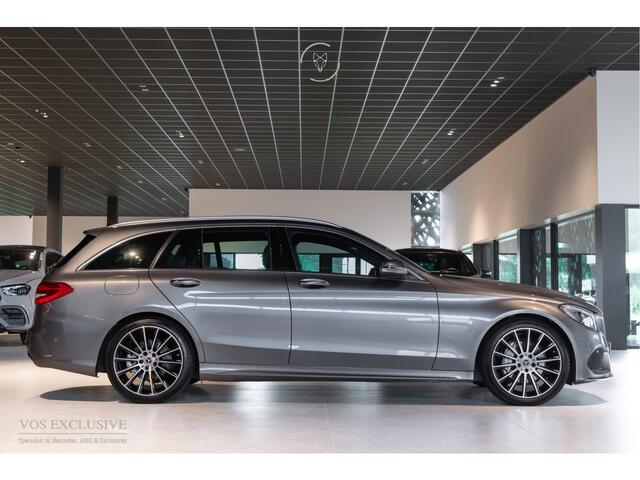 Mercedes-Benz C-KLASSE Estate 180 AMG Sport Edition Leder|Sfeerverlichting|Aut-kofferklep|LED|19"|New Service/APK