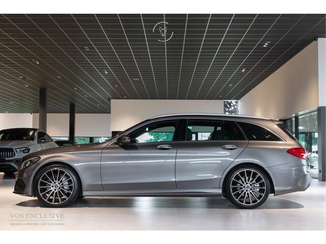 Mercedes-Benz C-KLASSE Estate 180 AMG Sport Edition Leder|Sfeerverlichting|Aut-kofferklep|LED|19"|New Service/APK