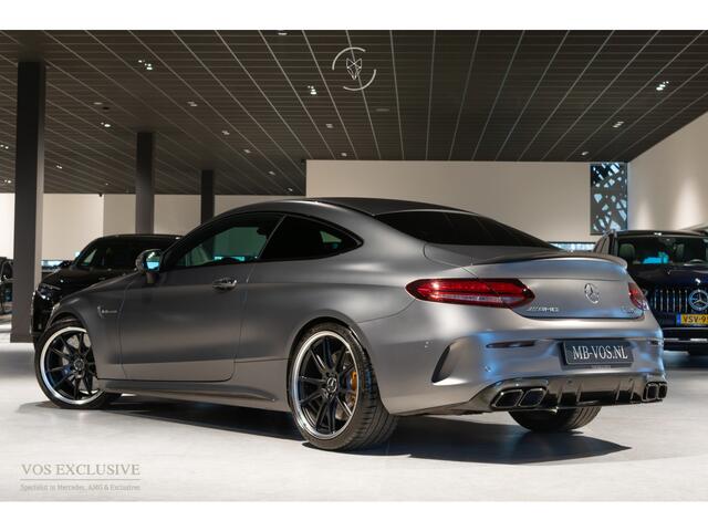 Mercedes-Benz C-KLASSE AMG 63 S Coupé Ceramic|Matte lak|Aerodynamica|Full Carbon|Performance stoelen|Burmester|BTW