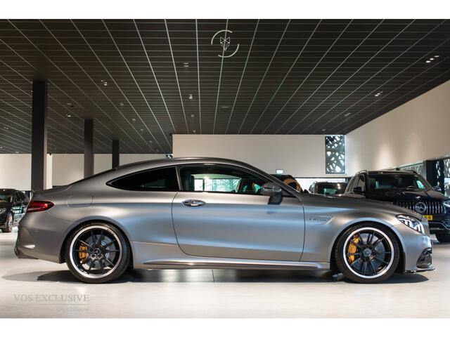Mercedes-Benz C-KLASSE AMG 63 S Coupé Ceramic|Matte lak|Aerodynamica|Full Carbon|Performance stoelen|Burmester|BTW