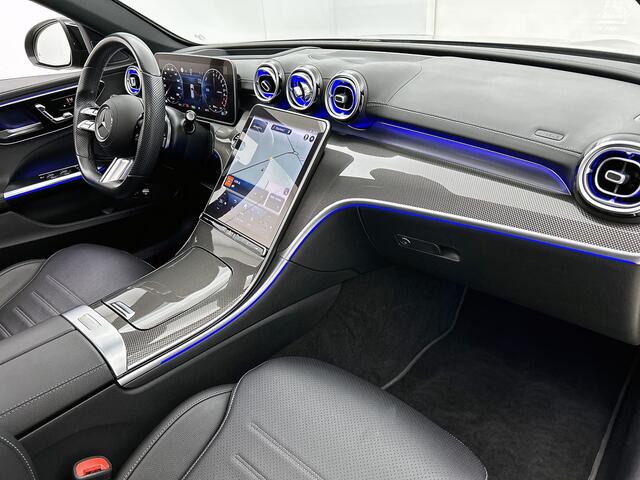 Mercedes-Benz C-KLASSE Estate 300 e AMG Line | Amg-Line in en exterieur | 360 Camera | Panorama schuifkanteldak | Memory Seats | Trekhaak | Inclusief 24 maanden MB Certified garantie voor Europa.