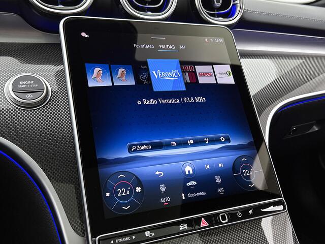 Mercedes-Benz C-KLASSE Estate 180 Business Solution AMG | Comfortpakket Plus | Nightpakket | Middenconsole metaalstructuur | Trekhaak | Panoramaschuifdak | DISTRONIC | 360° camera | Smartphone integratie | GUARD 360° Plus |