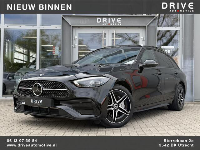 Mercedes-Benz C-KLASSE Estate 300 e AMG Line Night|Pano|Leer|Stoelventilatie|Massage|ACC