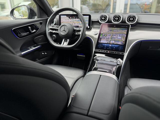 Mercedes-Benz C-KLASSE Estate 300 e AMG Line Night|Pano|Leer|Stoelventilatie|Massage|ACC