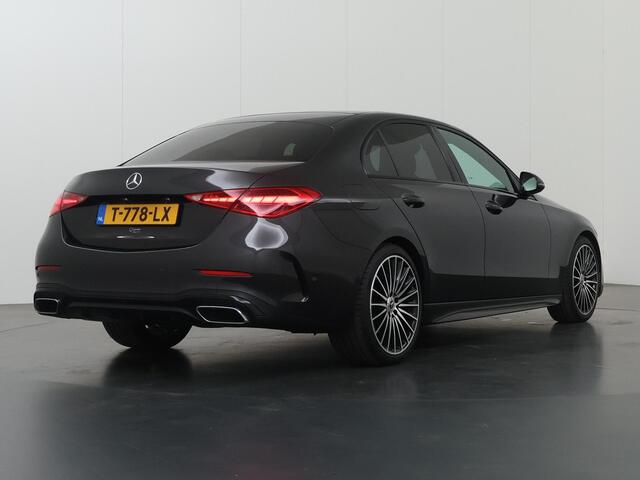 Mercedes-Benz C-KLASSE 180 AMG Line | Night | Panoramadak | Multispaaks AMG velgen | Stoelverwarming | Achteruitrijcamera |