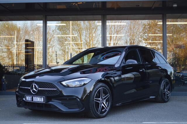 Mercedes-Benz C-KLASSE Estate 300 e AMG Led Leder Panorama Sfeer Camera Trekh Pdc