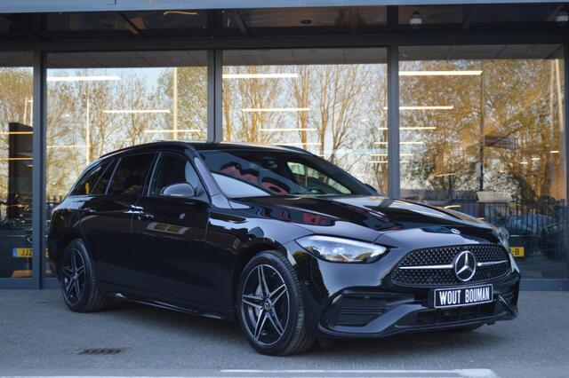 Mercedes-Benz C-KLASSE Estate 300 e AMG Led Leder Panorama Sfeer Camera Trekh Pdc