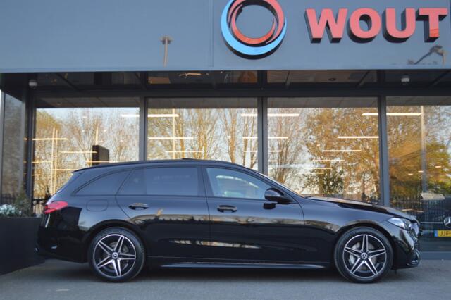 Mercedes-Benz C-KLASSE Estate 300 e AMG Led Leder Panorama Sfeer Camera Trekh Pdc