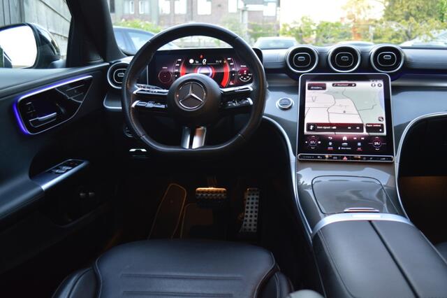 Mercedes-Benz C-KLASSE Estate 300 e AMG Led Leder Panorama Sfeer Camera Trekh Pdc
