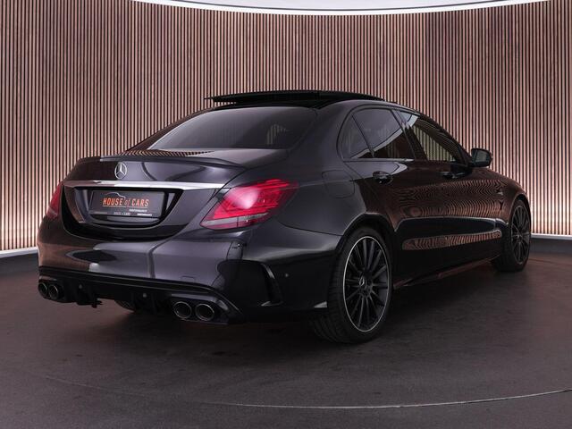 Mercedes-Benz C-KLASSE 43AMG 390pk 4MATIC Premium Plus Pack |custom sportuitlaat|panoramadak|schaalstoelen|Burmester|sportuitlaat|Apple Carplay|carbon interieur|elek. trekhaak|blind spot|ACC|