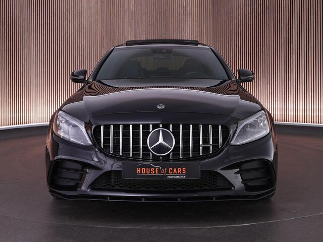 Mercedes-Benz C-KLASSE 43AMG 390pk 4MATIC Premium Plus Pack |custom sportuitlaat|panoramadak|schaalstoelen|Burmester|sportuitlaat|Apple Carplay|carbon interieur|elek. trekhaak|blind spot|ACC|