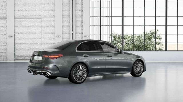 Mercedes-Benz C-KLASSE 300e Business Solution AMG | Matrix Led | Panoramaschuifdak | Burmester | Stoelverwarming | Dodehoekassistent |