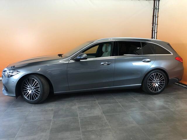 Mercedes-Benz C-KLASSE Estate 200 Launch Edition Luxury Line schuif kanteldak | leer | stoelverw 18inch lmv |