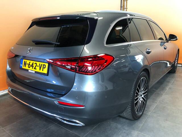 Mercedes-Benz C-KLASSE Estate 200 Launch Edition Luxury Line schuif kanteldak | leer | stoelverw 18inch lmv |