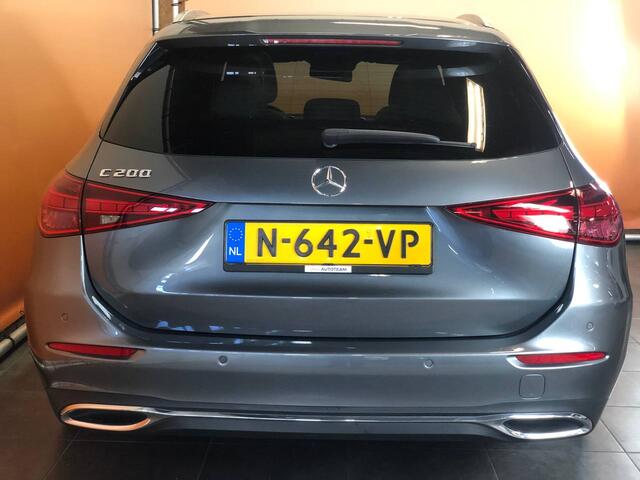 Mercedes-Benz C-KLASSE Estate 200 Launch Edition Luxury Line schuif kanteldak | leer | stoelverw 18inch lmv |