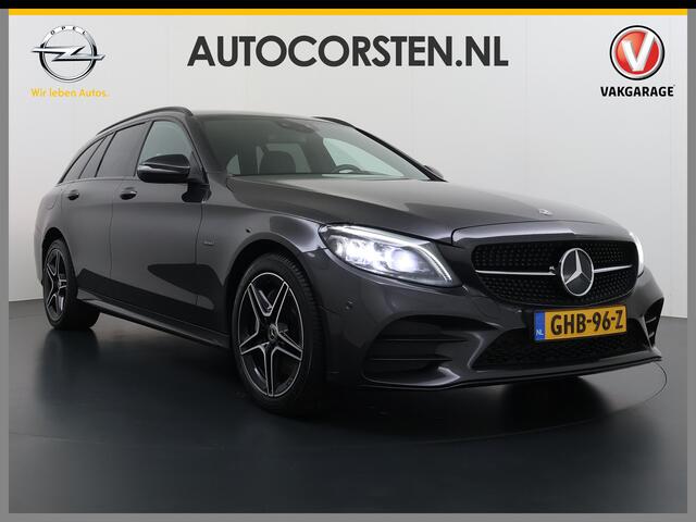 Mercedes-Benz C-KLASSE Estate 300DE AUT-9 Hybride AMG Limited Trekhaak Apple Carplay Android Auto Elek.Stoelen+Verwarmd Navi Ecc Camera Pdc Solution Business Elek.Achterklep Led Privacy Glas Lmv 18" Night-pakket EURO 6 AP