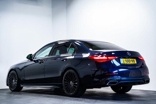 Mercedes-Benz C-KLASSE 180 AMG Line|Sfeerverlichting|Carplay|Leder|Acc