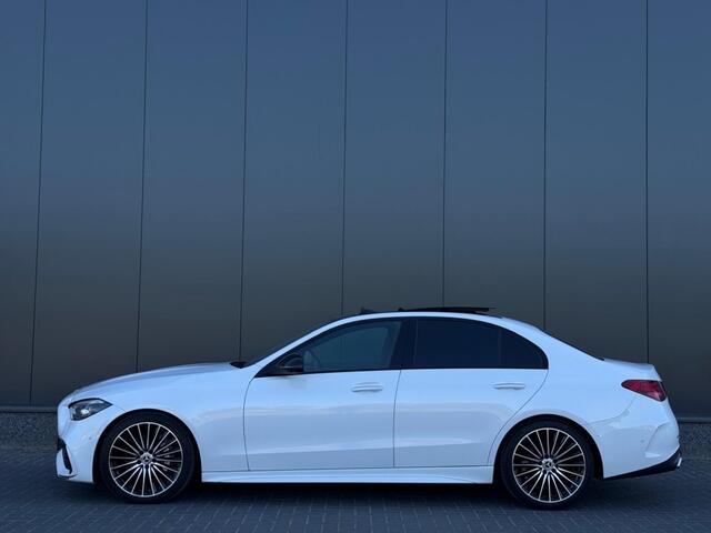 Mercedes-Benz C-KLASSE 180 AMG FULL PANO HUD 360 BURMEISTER MM SEATS LED