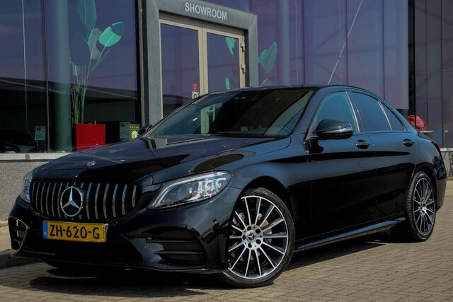 Mercedes-Benz C-KLASSE C-Klasse 180 | AMG Pakket | Burmester | Sfeerverlichting | 19 inch