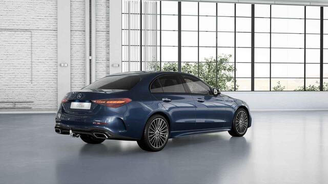 Mercedes-Benz C-KLASSE 300e Business Solution AMG | Panoramaschuifdak | Burmester | AMG-line plus | Head-up display | Trekhaak |