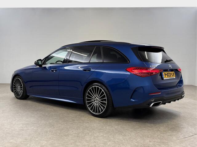 Mercedes-Benz C-KLASSE 200 Launch Edition AMG Line | Pano | Sfeer | Virtual | Burmester | Camera | Carplay | Adap. Cruise | NAP
