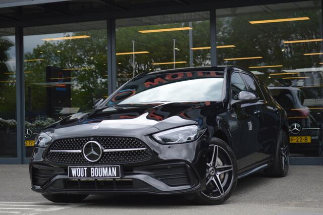 Mercedes-Benz C-KLASSE Estate 300 e AMG Led Leder Panorama Memory Distronic Camera 360 Keyless Night Pdc