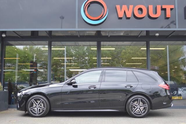 Mercedes-Benz C-KLASSE Estate 300 e AMG Led Leder Panorama Memory Distronic Camera 360 Keyless Night Pdc