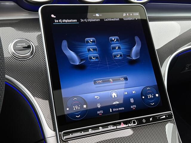 Mercedes-Benz C-KLASSE 300 e Business Solution AMG | Premium Plus | Nightpakket | Middenconsole metaalstructuur | Trekhaak | GUARD 360° Plus | Panoramaschuifdak | 360° camera | Burmester® 3D surround sound | 19" multispaaks lichtmetalen AMG-velgen |