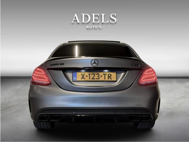 Mercedes-Benz C-KLASSE AMG 63 S Keramisch Panodak Schaalstoelen Performance Night Pakket IWC Burmester HUD