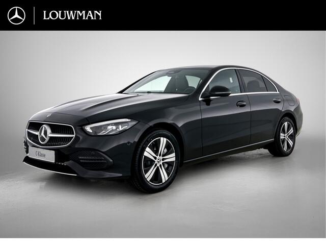 Mercedes-Benz C-KLASSE 300 e Business Solution | Trekhaak | Warmtewerend, donkergetint glas | GUARD 360° Plus | Smartphone-integratie | Sierdelen diamantpatroon zilvergrijs | Stoelverwarming |