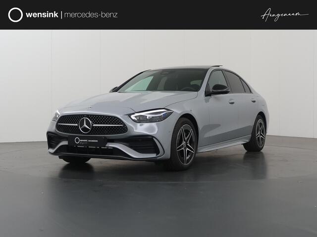 Mercedes-Benz C-KLASSE 300 e Business Solution AMG | Panoramaschuifdak | Matrix Led | Keyless | 360°-camera | Comfortpakket Plus | Trekhaak |