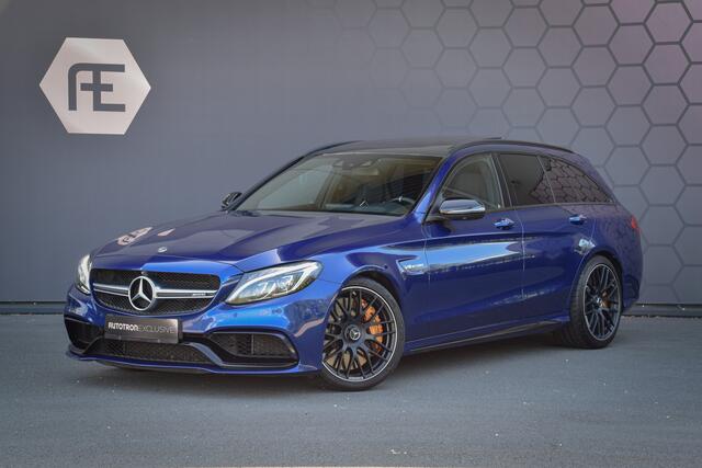 Mercedes-Benz C-KLASSE C63 AMG S C63S ESTATE PERFORMANCE SPORTSTOELEN | KERAMISCH| BURMESTER| PANO| STOELVERWARMING | ELEKTRISCHE STOELEN |