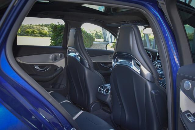 Mercedes-Benz C-KLASSE C63 AMG S C63S ESTATE PERFORMANCE SPORTSTOELEN | KERAMISCH| BURMESTER| PANO| STOELVERWARMING | ELEKTRISCHE STOELEN |
