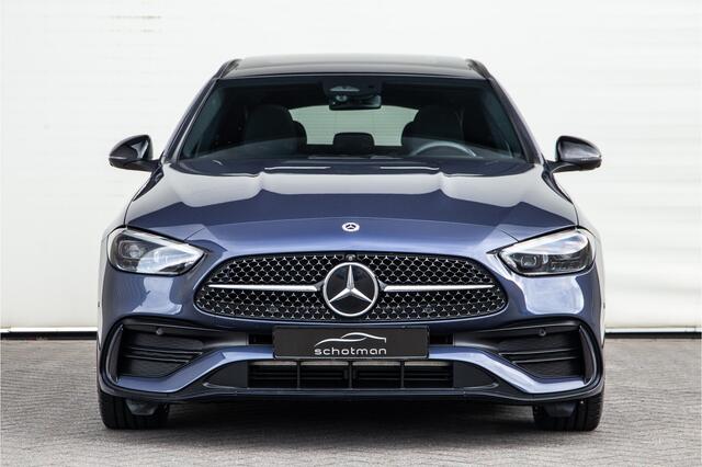 Mercedes-Benz C-KLASSE Estate 300 e AMG Nightpakket, Pano, Carplay, Hybrid 2023