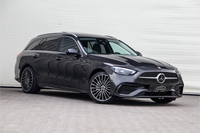 Mercedes-Benz C-KLASSE Estate 300 e AMG Premium, Massage, Distronic, Pano, Trekhaak, Carplay, Hybrid 2023